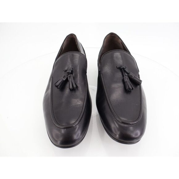 Vittorio Russo Harry Tassel Loafer Mens Size 11 M Black Slip On Elegant Shoes main image 14